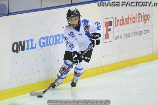 2014-11-08 Hockey Milano Rossoblu U14-Diavoli Sesto 3342